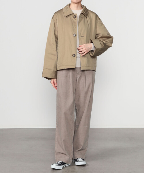 Gymphlex | ツイル ショートコート WOMEN（その他アウター）｜GYMPHLEX