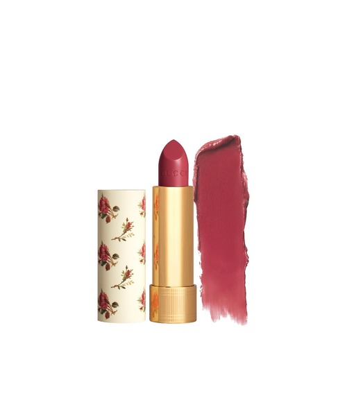 GUCCI beauty(グッチビューティ)の「グッチ ルージュ ア レーヴル ヴォワル(口紅/リップティント/グロス・レディース・203 ミルドレッド ローズウッド/310 アイ ドリーム トゥー マッチ/500 オーダリー レッド/502 イーディ スカーレット/208 ゼイ メット イン アルゼンティーナ/221 キャンディス ローズ/302 アガサ オレンジ/307 ルイーザ オレンジ/508 ダイアナ アンバー/505 ジャネット ラスト/201 ザ ペインテッド ヴェール/213 ラブ イズ ベター/401 スリー ワイズ ガールズ/518 エイミー ブラッシュ/25*ゴールディ レッド/301 メイ コーラル/410 ノー モア オーキッズ/214 コール イット ア デイ・FREE)」の6枚目の写真