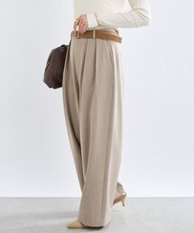 RIVE DROITE | 【真冬もあたたか】裏起毛スラックスパンツ(スラックス)