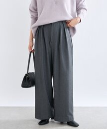 RIVE DROITE | 予約【真冬もあたたか】裏起毛スラックスパンツ(スラックス)