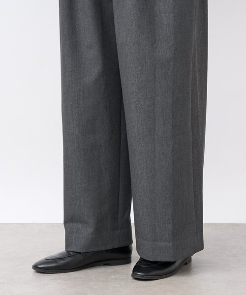 RIVE DROITE(リヴドロワ)の「【真冬もあたたか】裏起毛スラックスパンツ(スラックス・レディース・チャコールグレー/ベージュ・38/36)」の5枚目の写真