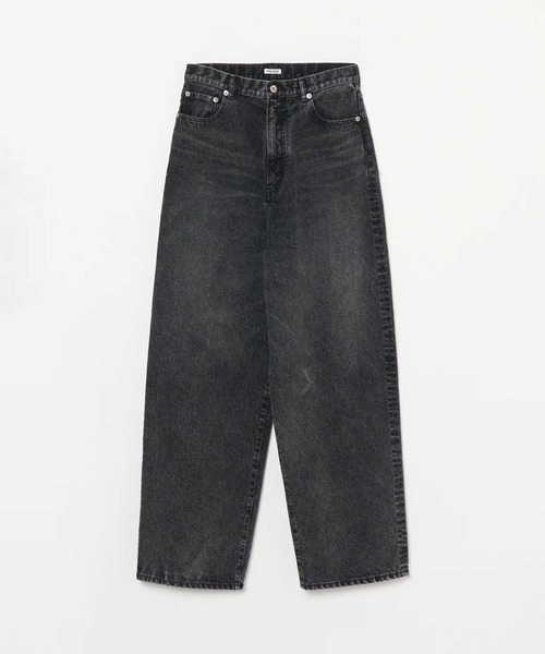 INSCRIRE(アンスクリア)の「Color Denim Balloon Pants/STREET LUXURY/ヴィンテージデニム/経年変化/INSCRIRE(デニムパンツ・メンズ・ブラック/ブラウン・30/32)」の12枚目の写真