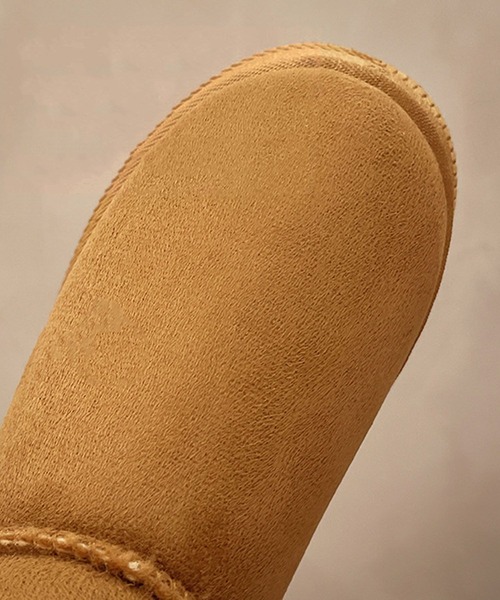 shoes365（シューズスリーシックスファイヴ）の「バックリボン　ムートンブーツ (AW)（ブーツ・レディース・ブラック/ホワイト/ブラウン・23.0cm/23.5cm/24.5cm/25.0cm/25.5cm）」の19枚目の写真