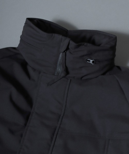 ANPAS（アンパス）の「MONSTER PARKA/モンスターパーカー 中綿ジャケット ミリタリーコート 中綿コート メンズ レディース ユニセックス（ダウンジャケット/コート・メンズ・オリーブ/ブラック・L/M）」の8枚目の写真