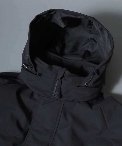 ANPAS（アンパス）の「MONSTER PARKA/モンスターパーカー 中綿ジャケット ミリタリーコート 中綿コート メンズ レディース ユニセックス（ダウンジャケット/コート・メンズ・オリーブ/ブラック・L/M）」の10枚目の写真