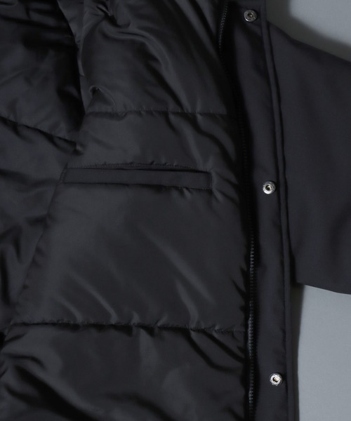 ANPAS（アンパス）の「MONSTER PARKA/モンスターパーカー 中綿ジャケット ミリタリーコート 中綿コート メンズ レディース ユニセックス（ダウンジャケット/コート・メンズ・オリーブ/ブラック・L/M）」の13枚目の写真