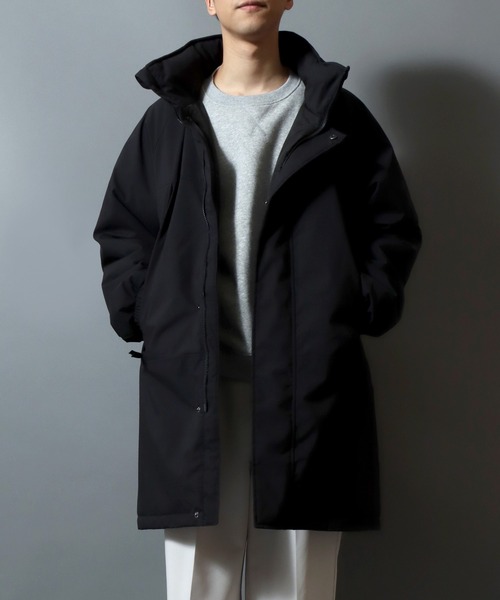 ANPAS（アンパス）の「MONSTER PARKA/モンスターパーカー 中綿ジャケット ミリタリーコート 中綿コート メンズ レディース ユニセックス（ダウンジャケット/コート・メンズ・オリーブ/ブラック・L/M）」の21枚目の写真