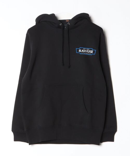 BLACK FLYS(ブラックフライズ)の「【BLACK FLYS】FASTLANE HOODIE(パーカー・メンズ・ヘザーグレー/ブラック・MEDIUM/LARGE/X-LARGE)」の2枚目の写真