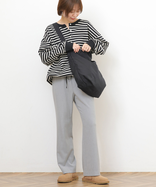 Drifter(ドリフター)の「《WEB限定追加2》【Drifter/ドリフター】 PLAIN SHOULDER BAG:ショルダーバッグ(ショルダーバッグ・レディース・ブラック/ブラウン系その他・FREE)」の3枚目の写真