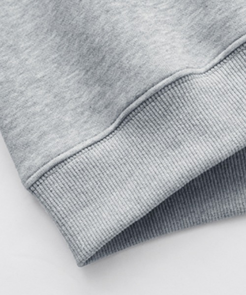 COCOMOMO(ココモモ)の「ロゴ刺繍オーバーサイズスウェット ビッグシルエット スウェット ボリューム袖 ロゴスウェット トレーナー オーバーサイズ スウェットトレーナー 長袖 秋服 冬服(スウェット・レディース・ダークグレー/ライトグレー/ブラウン・FREE)」の12枚目の写真