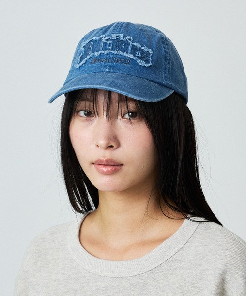 Dickies(ディッキーズ)の「【Dickies / ディッキーズ】PIGMENT FRINGE LOGO CAP/キャップ/ユニセックス【WEB限定】(キャップ・メンズ・ブラウン/ベージュ/ブラック/ブルー・フリー)」の10枚目の写真