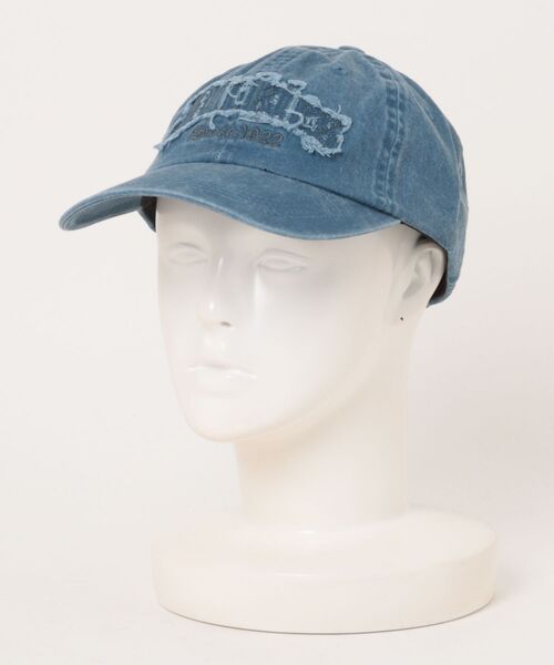 Dickies(ディッキーズ)の「【Dickies / ディッキーズ】PIGMENT FRINGE LOGO CAP/キャップ/ユニセックス【WEB限定】(キャップ・メンズ・ブラウン/ベージュ/ブラック/ブルー・フリー)」の7枚目の写真
