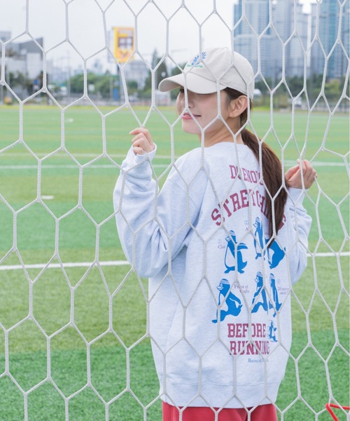 PR01.（ピーアールワン）の「BIG WAVE ペンギン スウェット シャツ（スウェット・メンズ・ライトグレー・MEDIUM）」の6枚目の写真
