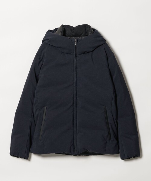 小松マテーレ シャンブレー フード ダウンジャケット 700FP 撥水機能