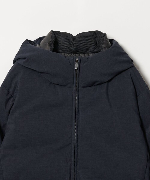 小松マテーレ シャンブレー フード ダウンジャケット 700FP 撥水機能