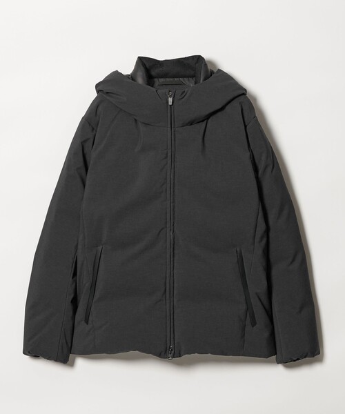 小松マテーレ シャンブレー フード ダウンジャケット 700FP 撥水機能