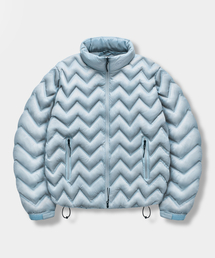 DIMITRI BLACK（ディミトリブラック）の「VLAD ライトシェル軽量ダウンジャケット_ヘリンボーンウェルディングスカイブルー（ダウンジャケット/コート）」