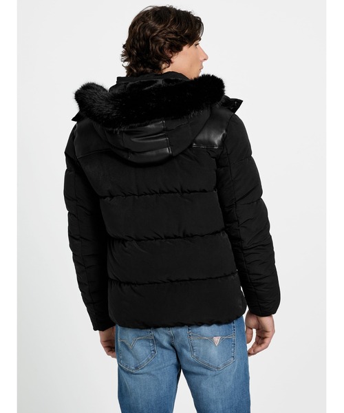 Guess（ゲス）の「OUTDOORS Puffa Jacket アウター ジャケット（その他アウター・メンズ・カーキオリーブ/ブラック・SMALL/MEDIUM/LARGE/X-LARGE/XX-LARGE）」の13枚目の写真
