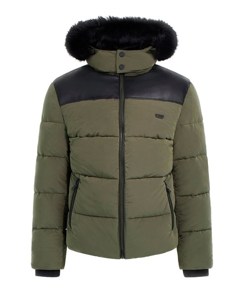 Guess（ゲス）の「OUTDOORS Puffa Jacket アウター ジャケット（その他アウター・メンズ・カーキオリーブ/ブラック・SMALL/MEDIUM/LARGE/X-LARGE/XX-LARGE）」の17枚目の写真