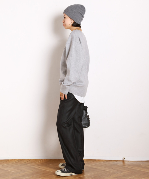 AP STUDIO(エーピーストゥディオ)の「サキソニーウールパンツ(スラックス・レディース・ブラック/チャコールグレー・34/36/38/40)」の20枚目の写真