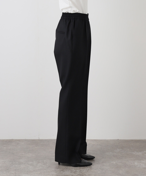 AP STUDIO(エーピーストゥディオ)の「サキソニーウールパンツ(スラックス・レディース・ブラック/チャコールグレー・34/36/38/40)」の8枚目の写真