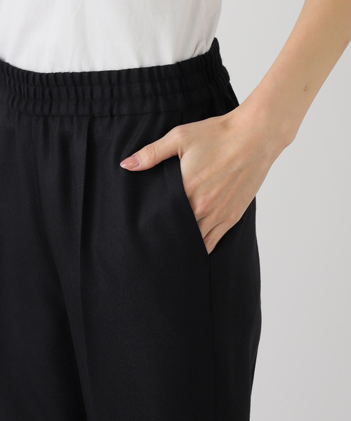 AP STUDIO(エーピーストゥディオ)の「サキソニーウールパンツ(スラックス・レディース・ブラック/チャコールグレー・34/36/38/40)」の9枚目の写真