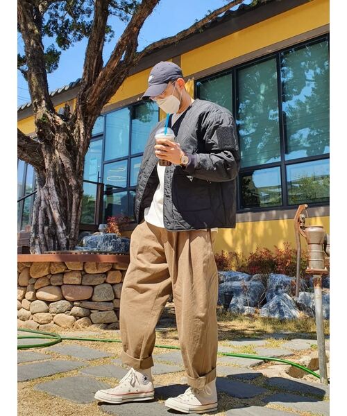 FRIZMWORKS(フリズムワークス)の「10S SOLID HENLEY NECK TEE _ WHITE(Tシャツ/カットソー・メンズ・その他・X-LARGE/SMALL/MEDIUM/LARGE)」の11枚目の写真