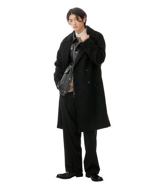 最 安 価格ファッション - MUSINSA STANDARD ダブルロングコート L