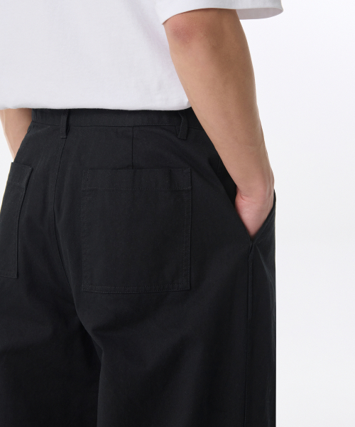 MUSINSA STANDARD（ムシンサスタンダード）の「コットンバルーンパンツ[ブラック]（その他パンツ・メンズ・その他・29/30/31/33/26/27/28/40/38/42/36/34/32）」の5枚目の写真