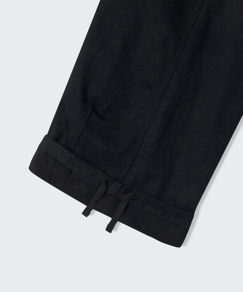MUSINSA STANDARD（ムシンサスタンダード）の「コットンバルーンパンツ[ブラック]（その他パンツ・メンズ・その他・29/30/31/33/26/27/28/40/38/42/36/34/32）」の6枚目の写真