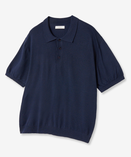 VTWO(ブイツー)の「クールウォッシャブルポロニット (ネイビー)(ニット/セーター・レディース・その他・MEDIUM/LARGE)」の3枚目の写真