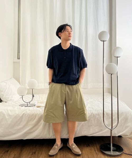 VTWO(ブイツー)の「クールウォッシャブルポロニット (ネイビー)(ニット/セーター・レディース・その他・MEDIUM/LARGE)」の7枚目の写真