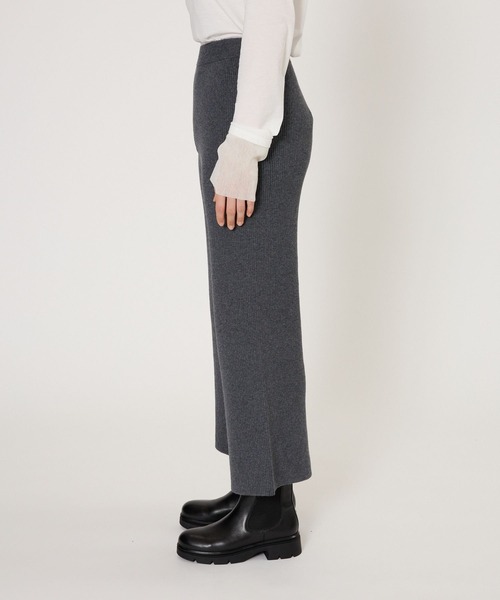 BABYLONE(バビロン)の「リブニットパンツ(その他パンツ・レディース・オフホワイト/チャコールグレー・フリー)」の20枚目の写真