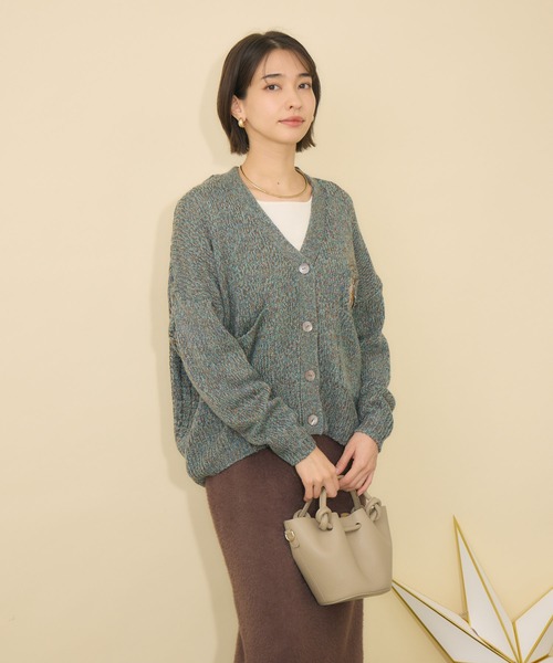 KATHARINE ROSS（キャサリンロス）の「【KATHARINE ROSS】Swanlakeキャサリン＆ロスカーディガン（カーディガン/ボレロ・レディース・グリーン/ピンク/ベージュ・FREE）」の20枚目の写真