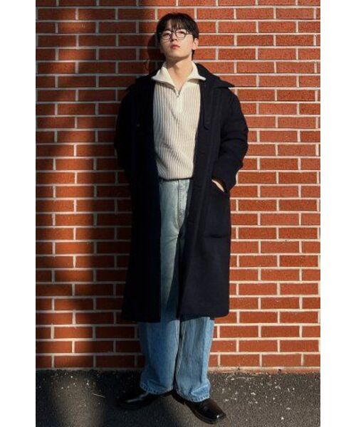 NODU（ノードユー）の「フライ ハーフジップニット [ベージュ]（ニット/セーター・レディース・その他・MEDIUM/LARGE）」の3枚目の写真