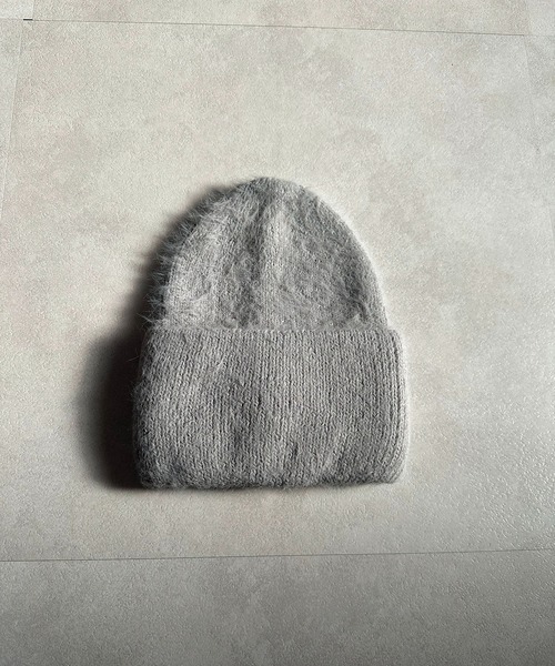 セール】ふんわりモヘアニットスタンダードビーニー/ミニマル（ニット