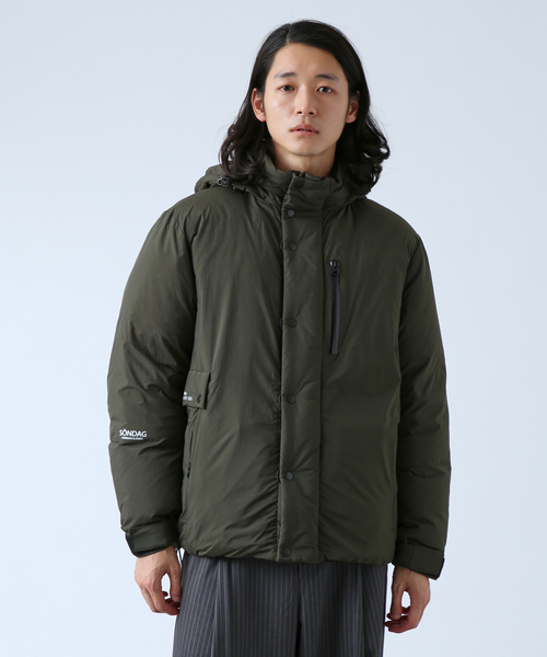 セール】【OLIVEDRAB/オリーブドラブ】キャリーポケット ダウン