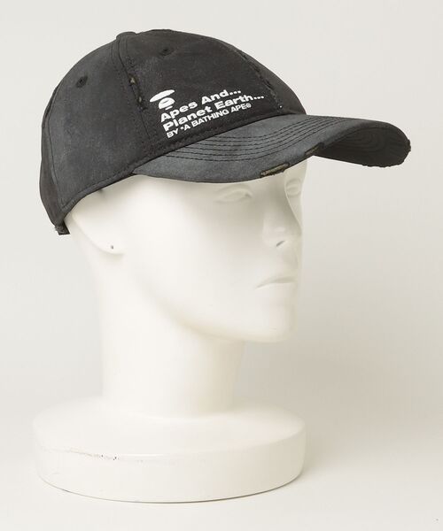 AAPE BY A BATHING APE（エーエイプバイアベイシングエイプ）の「AAPE MAIN CAP（キャップ・メンズ・ホワイト系その他/ライトブラック・FREE）」の12枚目の写真