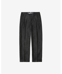 Denim Hollywood Trousers (Black)
