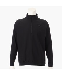 BRIEFING（ブリーフィング）の「【BRIEFING GOLF／ブリーフィングゴルフ】 LA MS LOGO RIB LS HALFZIP （リラックスフィット）（その他トップス）」