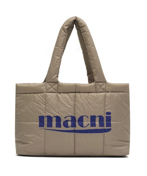 MACNI（マクニ）の「PADDED SHOULDER BAG_KHAKI BEIGE（トートバッグ・レディース・その他・FREE）」の2枚目の写真