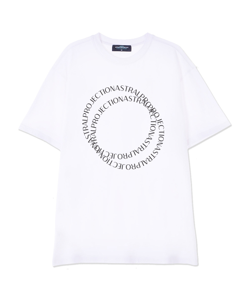 ASTRAL PROJECTION(アストラルプロジェクション)の「ダブルリングスーピマコットンラウンドネック半袖Tシャツ_ホワイト(Tシャツ/カットソー・メンズ・その他・LARGE/X-LARGE/XX-LARGE/MEDIUM)」の1枚目の写真
