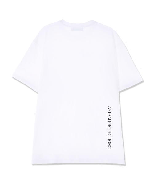 ASTRAL PROJECTION(アストラルプロジェクション)の「ダブルリングスーピマコットンラウンドネック半袖Tシャツ_ホワイト(Tシャツ/カットソー・メンズ・その他・LARGE/X-LARGE/XX-LARGE/MEDIUM)」の2枚目の写真