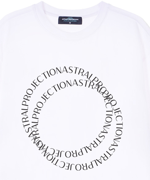 ASTRAL PROJECTION(アストラルプロジェクション)の「ダブルリングスーピマコットンラウンドネック半袖Tシャツ_ホワイト(Tシャツ/カットソー・メンズ・その他・LARGE/X-LARGE/XX-LARGE/MEDIUM)」の3枚目の写真