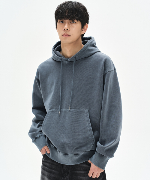 SOVERMENT(ソヴメント)の「780Gライトピグメントフード-ストーンネイビー-(パーカー・レディース・その他・SMALL/MEDIUM/LARGE/X-LARGE)」の1枚目の写真