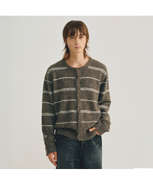 LMOOD（エルムード）の「テオストライプモヘアウールカーディガン (3 COLOR)（カーディガン/ボレロ）」