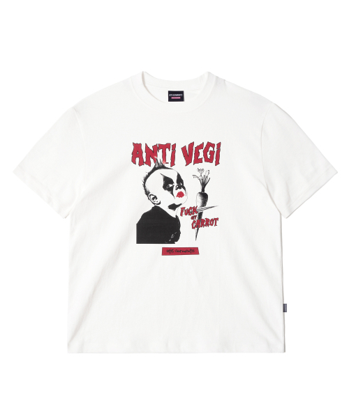 QT8 GARMENTS(キューティーエイトガーメント)の「OC Anti-Vegi W Tee (Ivory)(Tシャツ/カットソー・レディース・その他・MEDIUM/LARGE)」の2枚目の写真