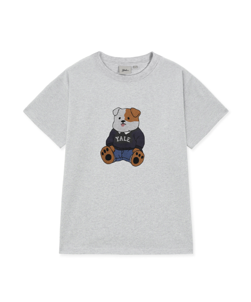 YALE(イェール)の「ソフトブルドッグ半袖Tシャツ_ライトグレー(Tシャツ/カットソー・レディース・その他・SMALL/MEDIUM/LARGE/X-LARGE)」の2枚目の写真