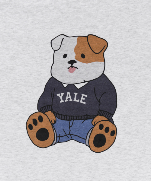 YALE(イェール)の「ソフトブルドッグ半袖Tシャツ_ライトグレー(Tシャツ/カットソー・レディース・その他・SMALL/MEDIUM/LARGE/X-LARGE)」の5枚目の写真
