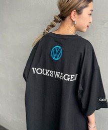 タグ無し未使用品 VW トップス Velva Sheen】162319 1PAC S/S C/N TEE - KHAKI Tシャツ ビッグ